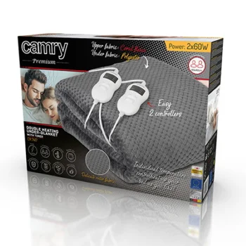 Camry električni pokrivač za dve osobe CR7417-2 Camry električni pokrivač za dve osobe CR7417-2